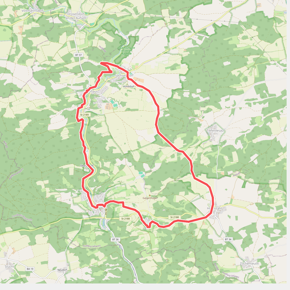 Brauereienweg Aufseß