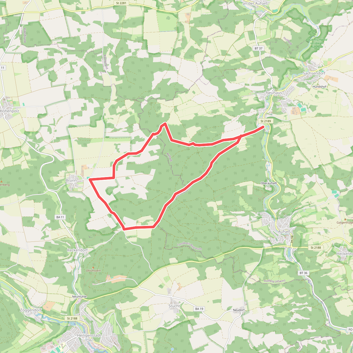 Rundweg Neuhaus-Brunn