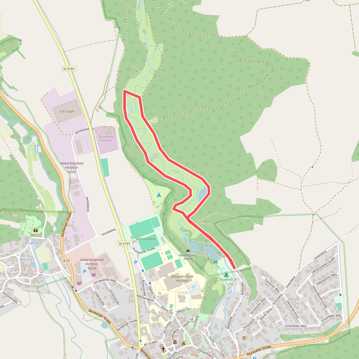 Aktiv-Park Blauer Trail