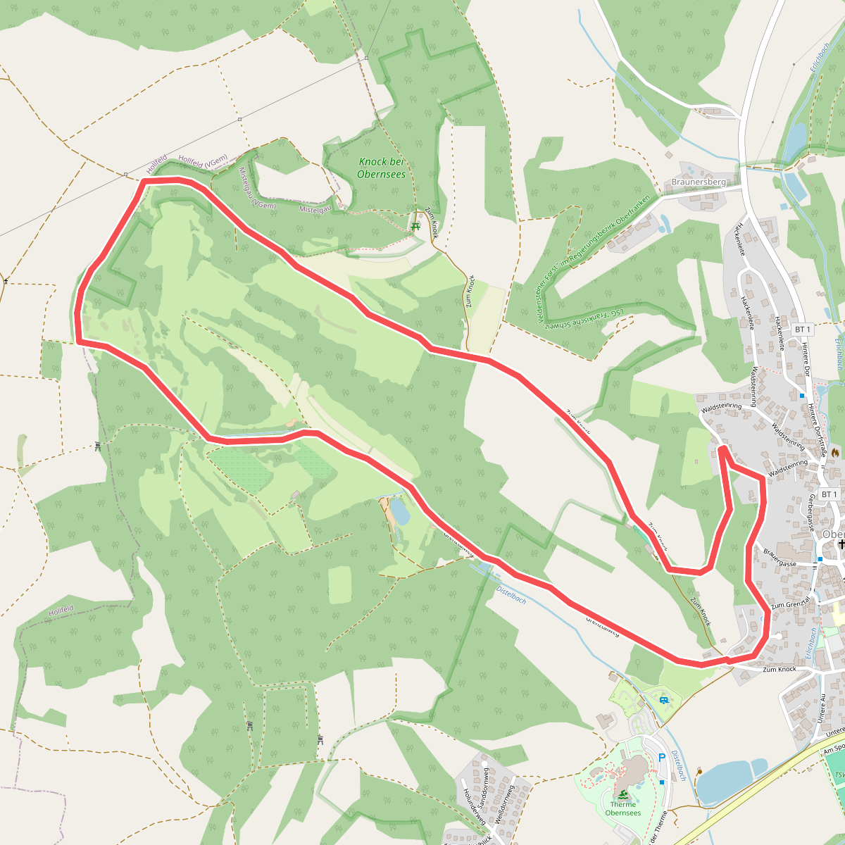 Obernsees Rundwanderweg "Grenztalweg"