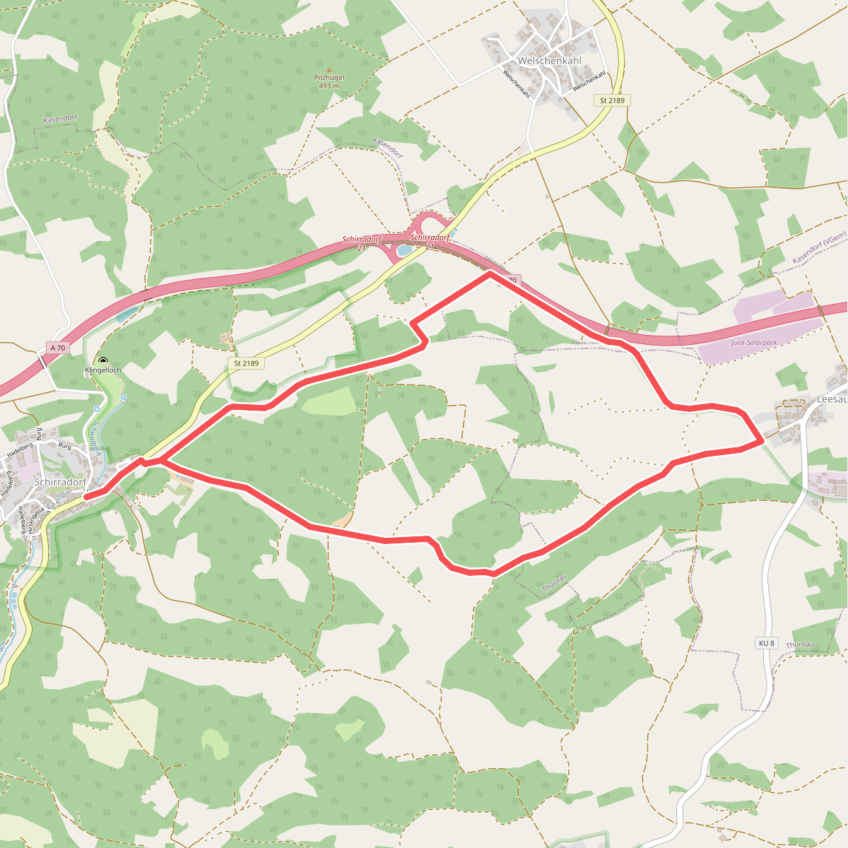 Schirradorf Rundwanderweg 3