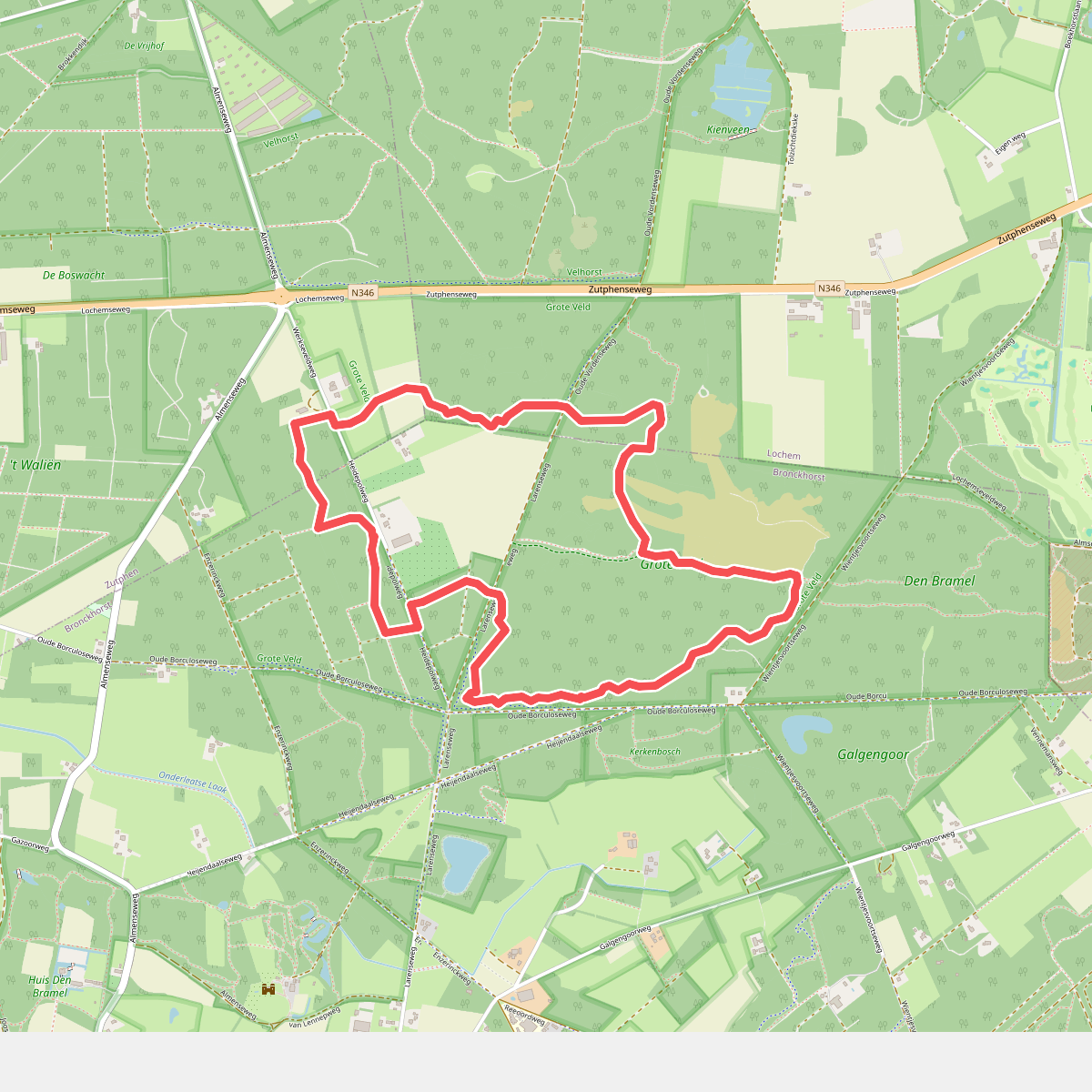 Heideroute Grote Veld