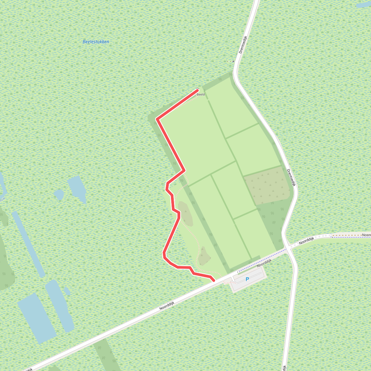 Beleefpad Uitkijktoren De Onlanden
