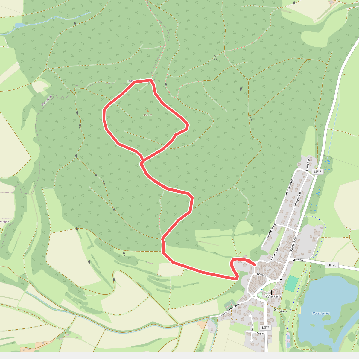Höhenweg Eierberge