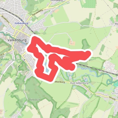 Wandelroute De Kluis, aan de rand van Valkenburg