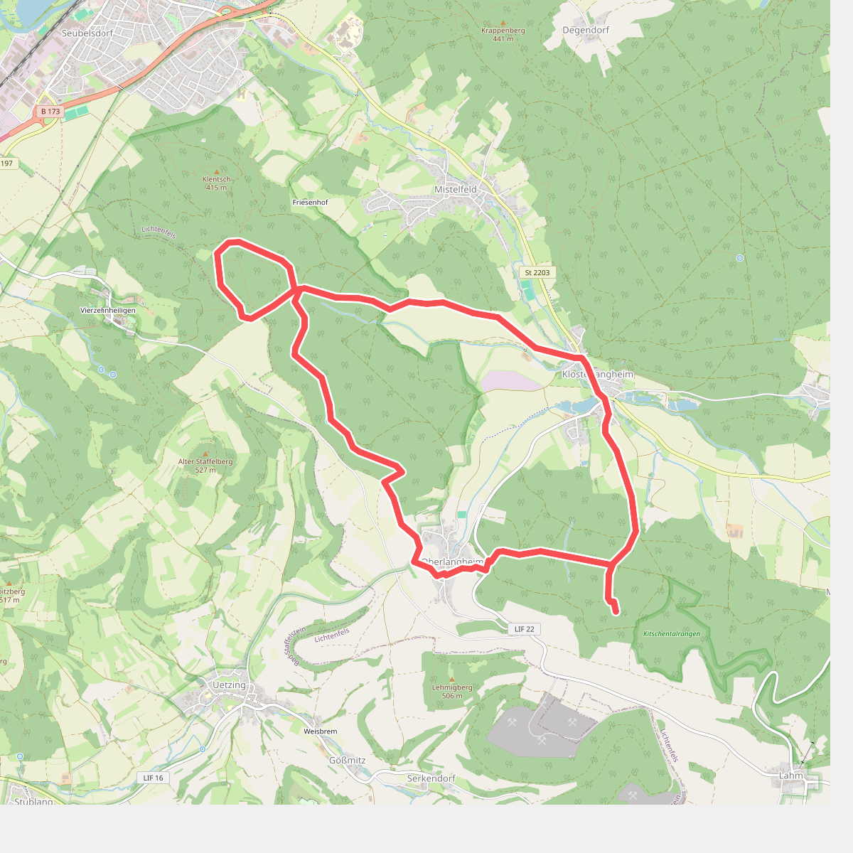 Jubiläumsweg (Klosterlangheim)
