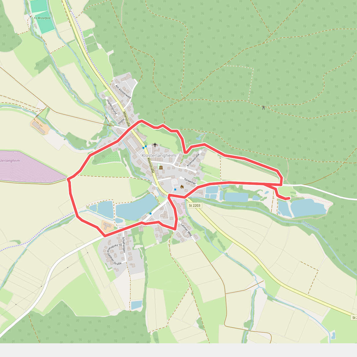 Klosterlangheimer Rundweg