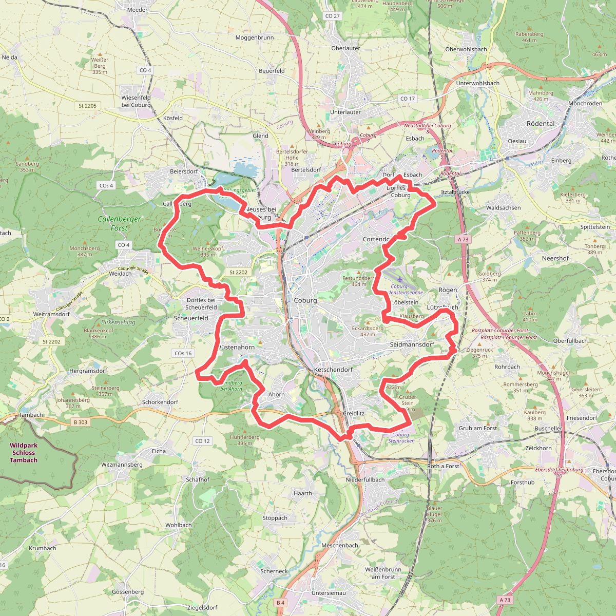 Coburger Rundwanderweg