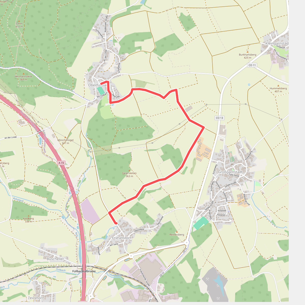 Rundwanderweg Ebersdorf Route 1