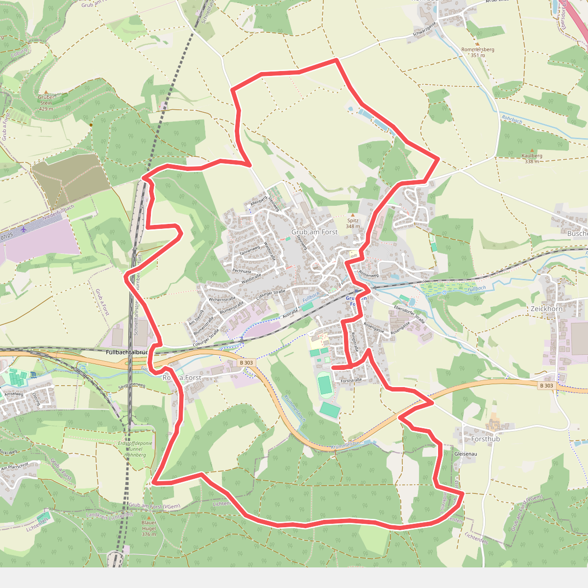 Rundweg Grub G 1