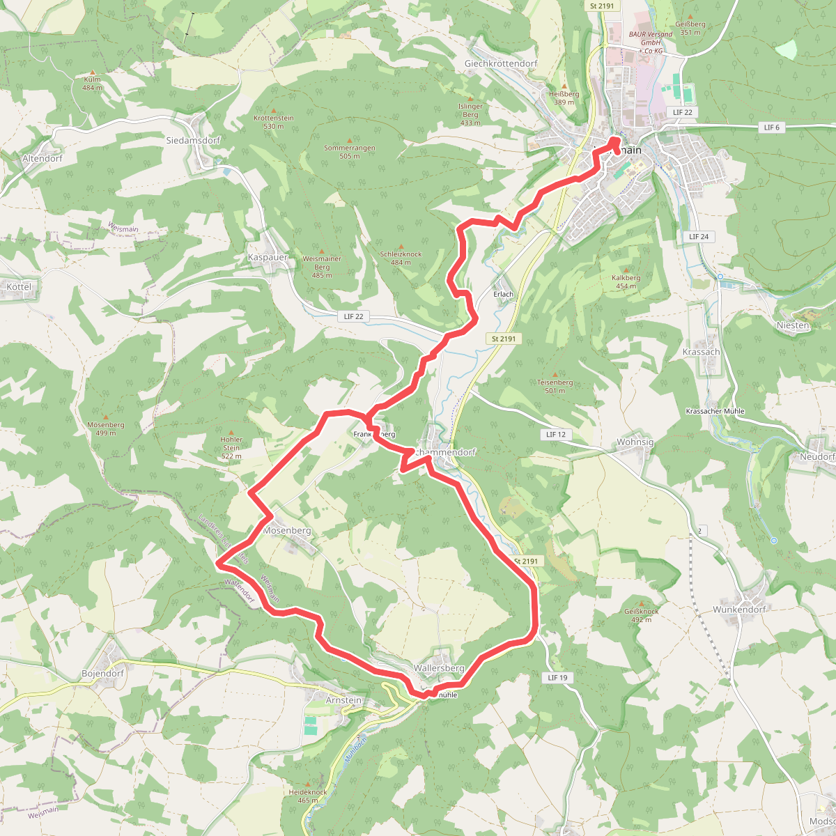 Frankenberg Rundweg