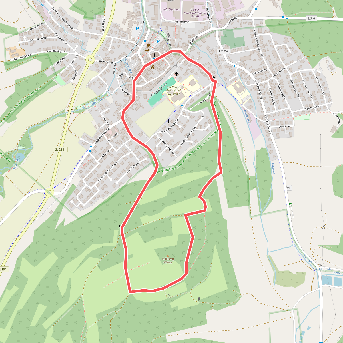 Kalkberg-Rundweg (Weismain)