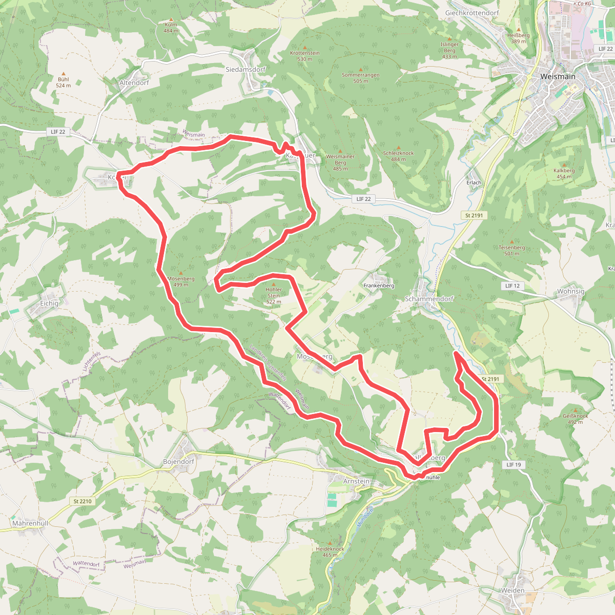 Rundweg Köttler Grund - Kaspauer