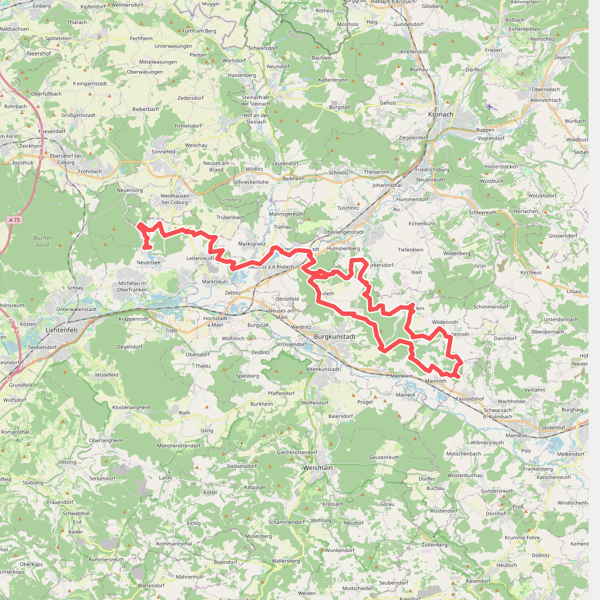 Gottesgartenrundweg Nord