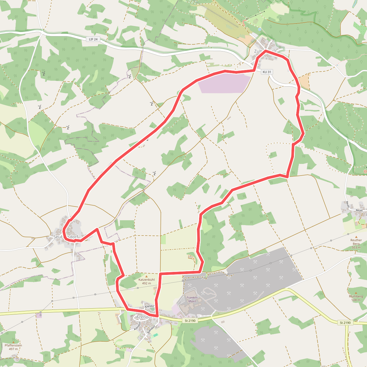 Azendorf Jurarundweg