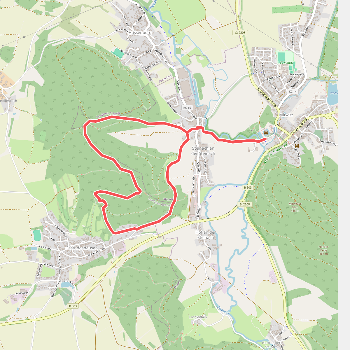 Klausenquellen-Weg
