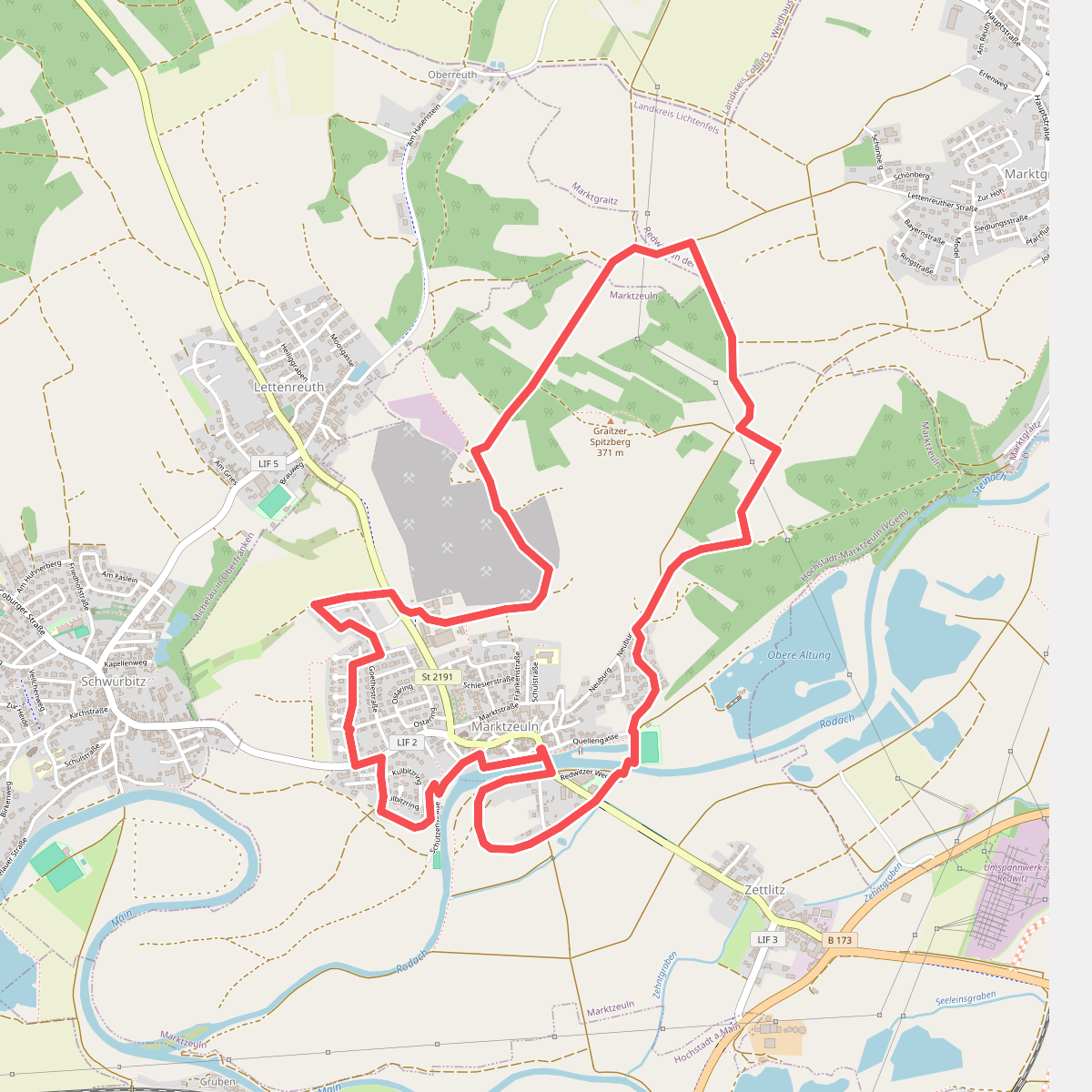 Marktzeulner Bergleitenrunde