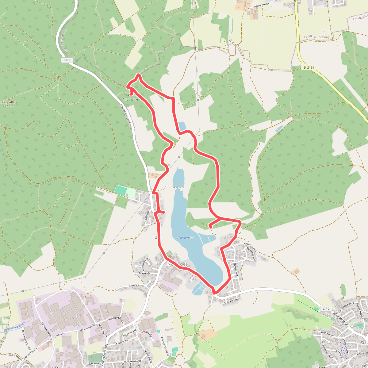 Naturlehrpfad Neuenseer Weiher