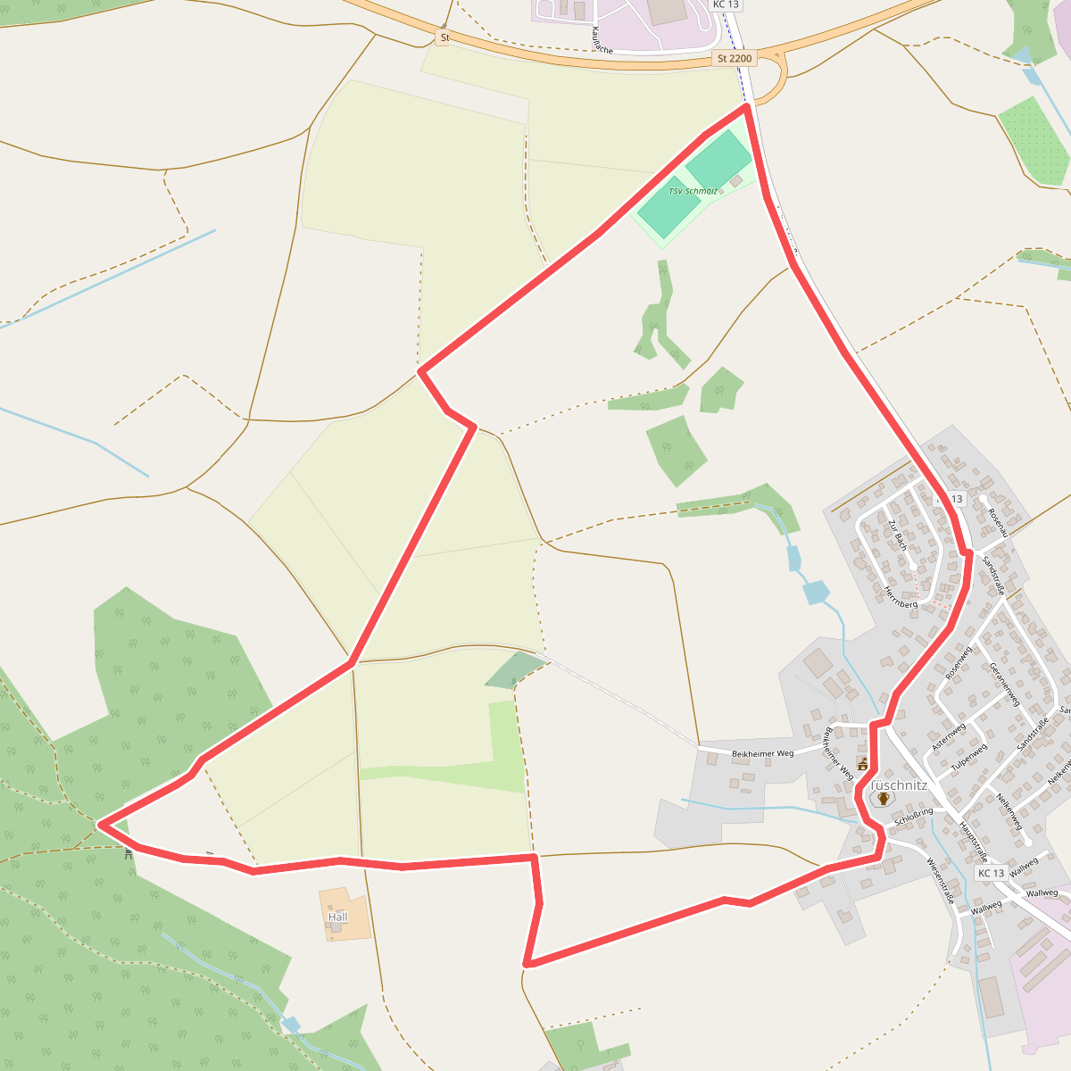 Tüschnitzer Lindenweg