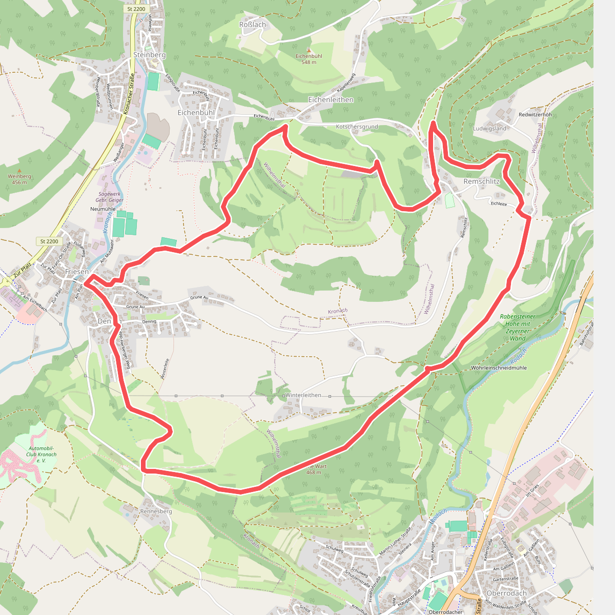 Zur Rabensteiner Höhe RT 28