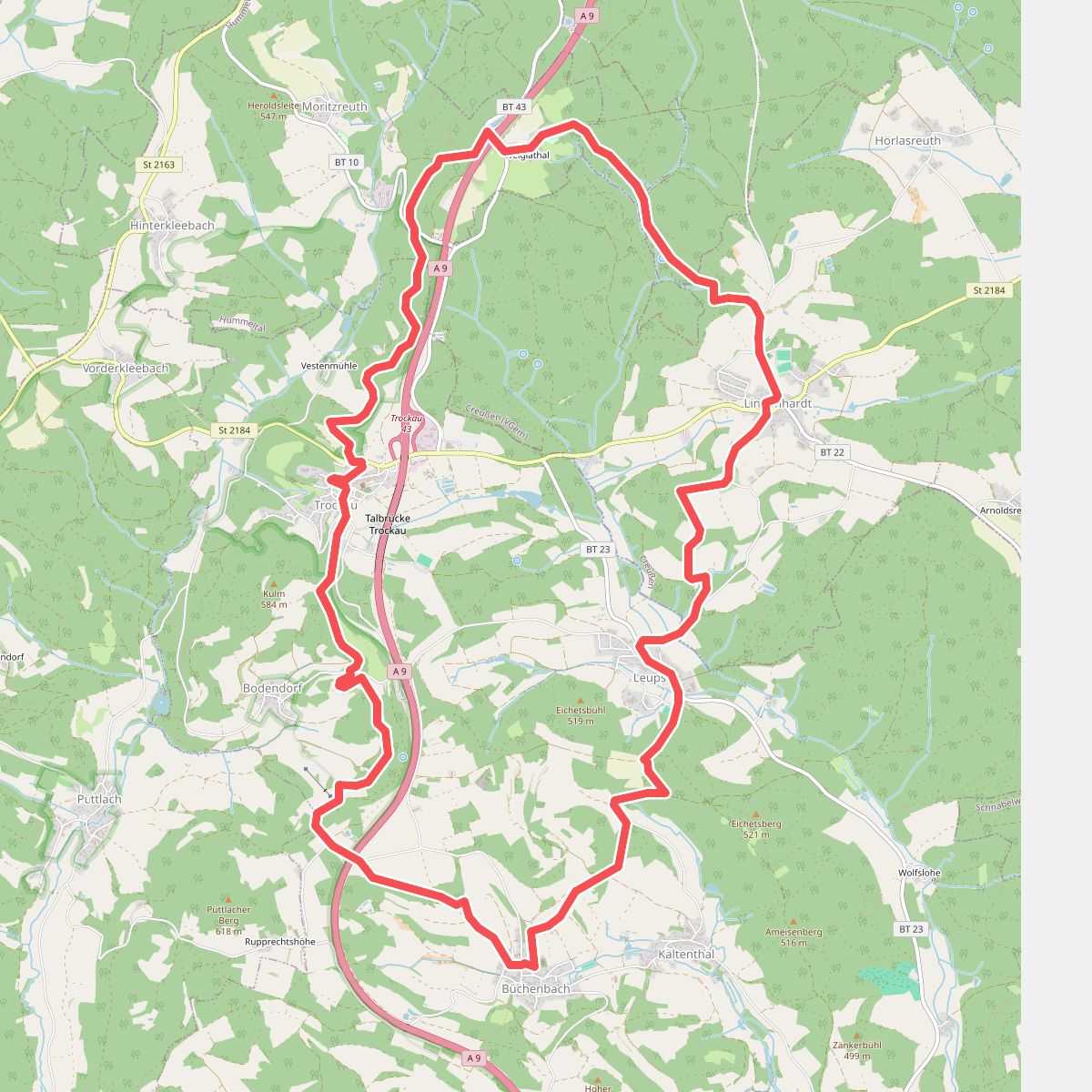 Bierquellen-Wanderweg