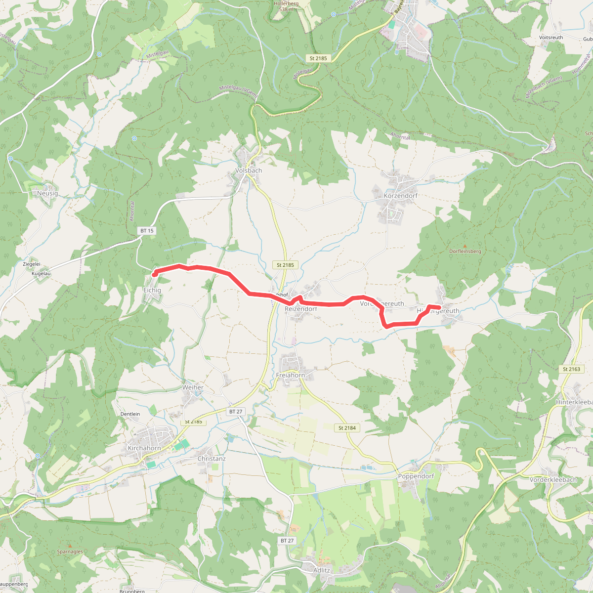 Kleiner Ahorntal Rundweg