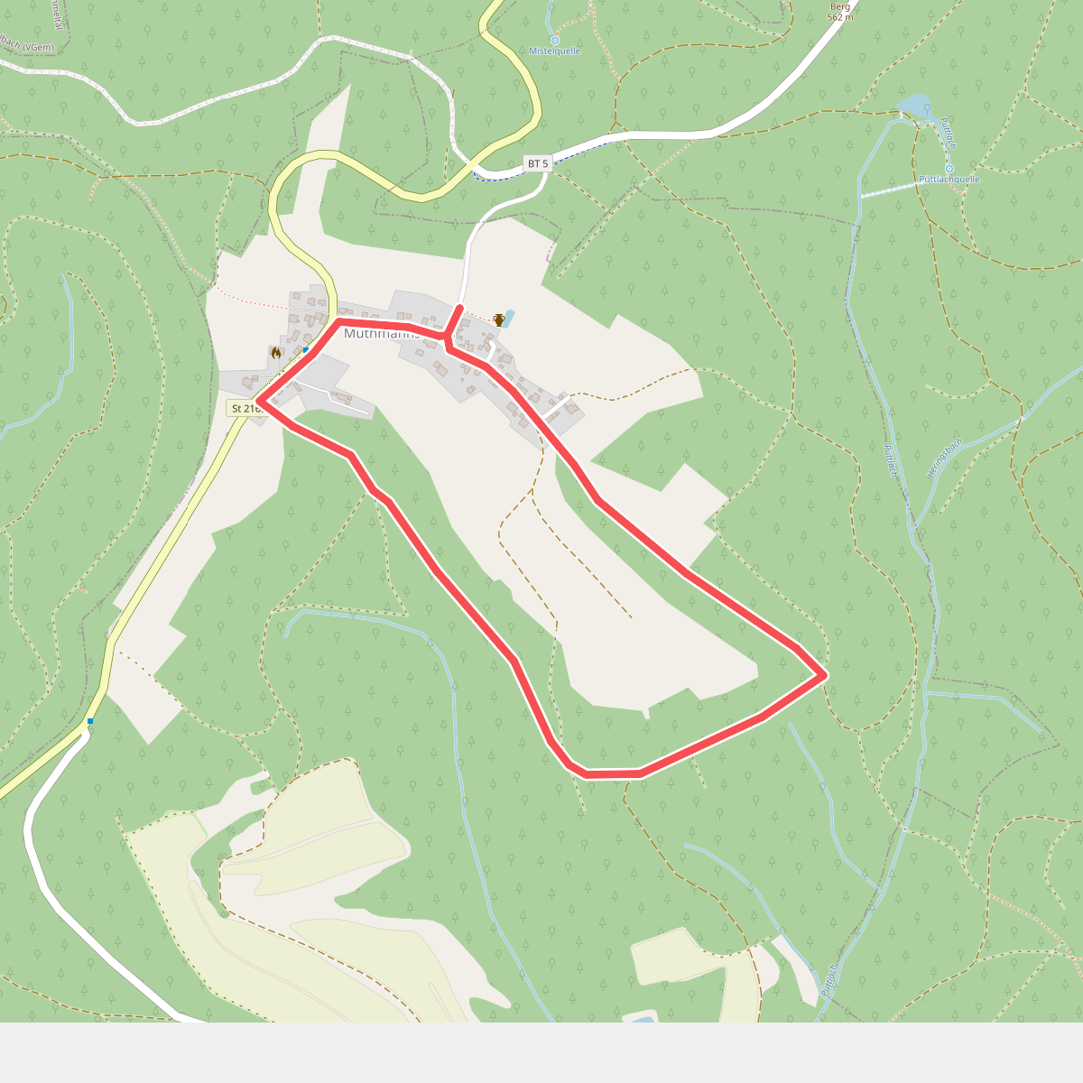 Muthmannsreuth Rundwanderweg Nr. 4