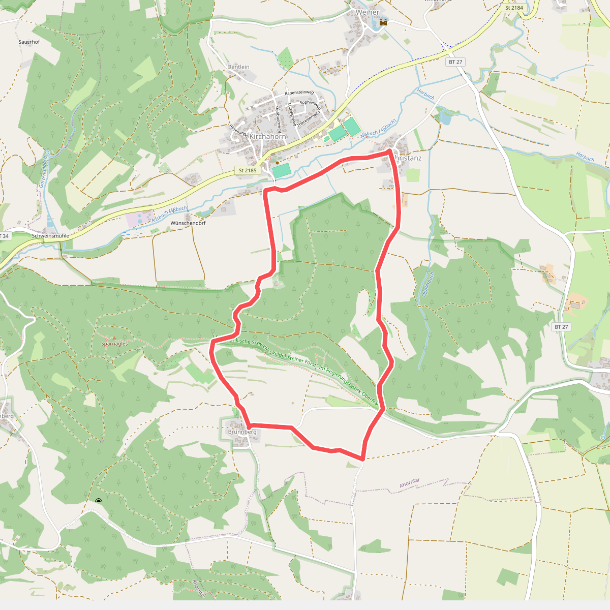 Rundweg Ahorntal (Grüner Ring)
