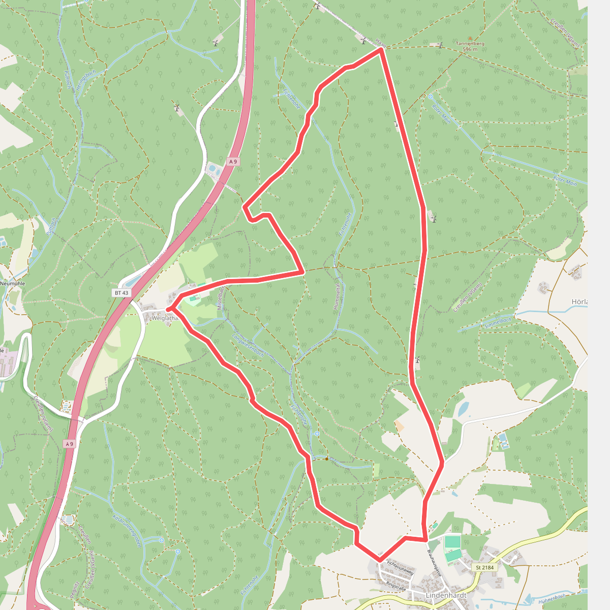 Rundwanderweg Lindenhardt