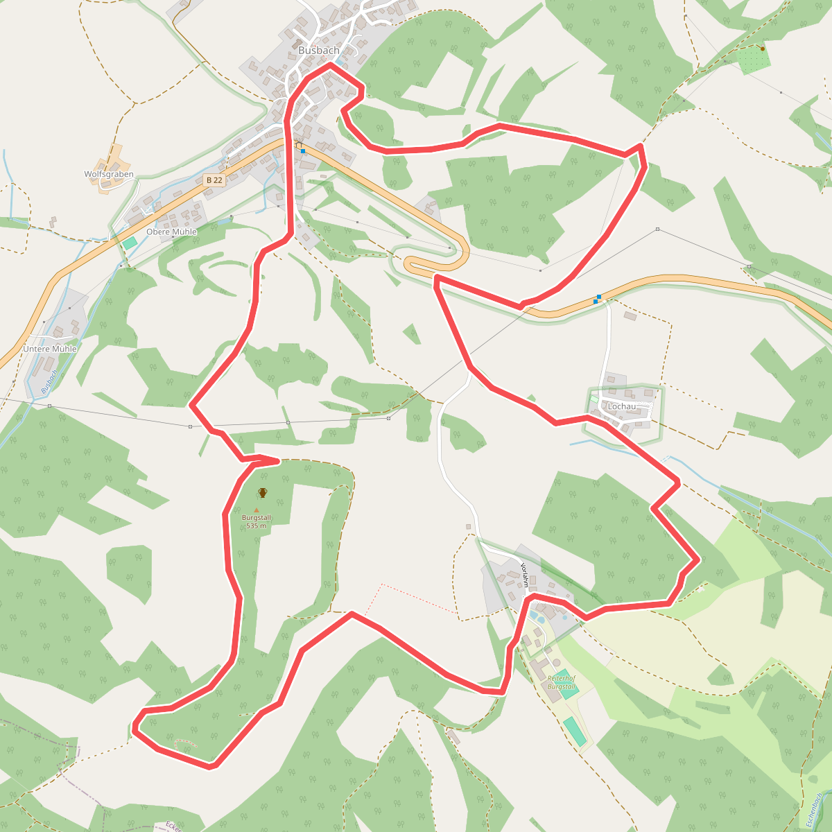 Kuckuckswege rund um Busbach Nr. 3