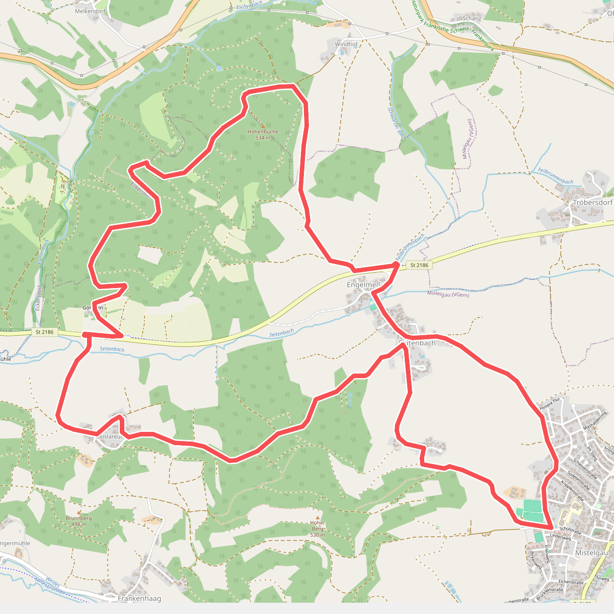 Mistelgau Rundwanderweg "Hohenbuche"