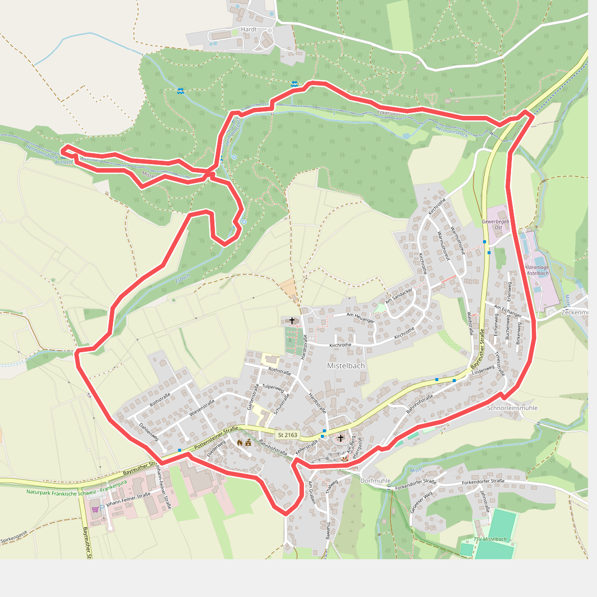 Mistelbach Rundwanderweg "Abenteuerweg"