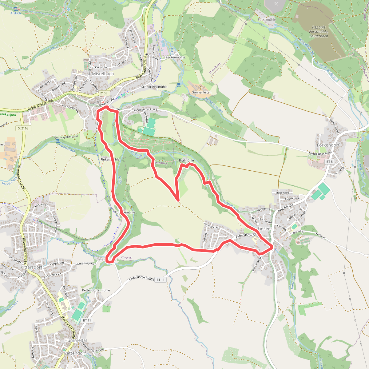 Rundwanderweg Gesees 1