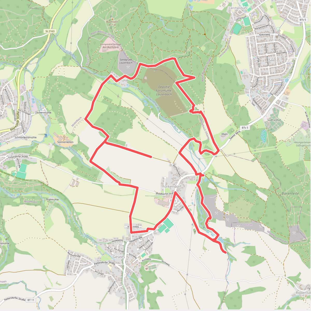 Rundwanderweg Gesees 3
