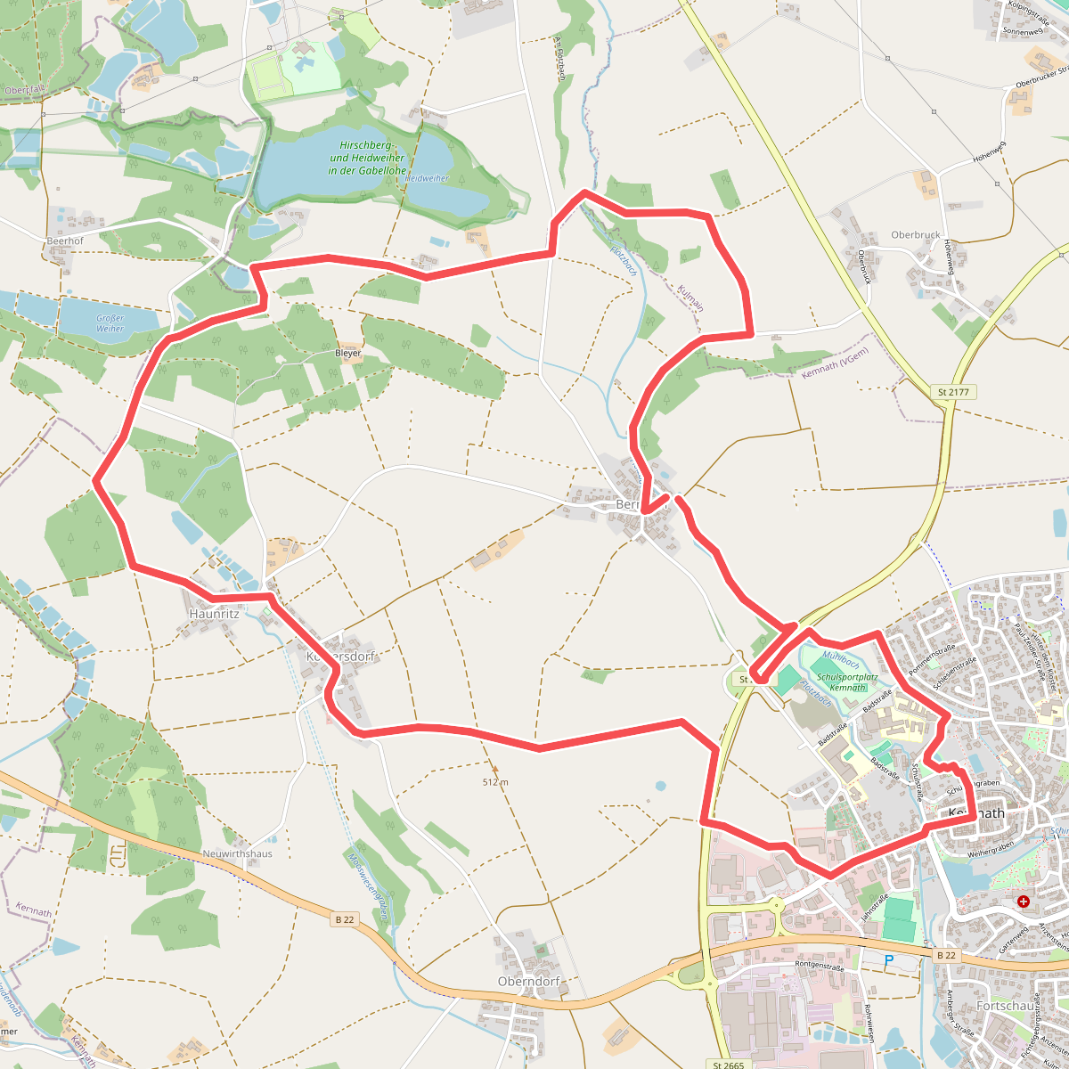 Kemnather Rundwanderweg Nr. 6