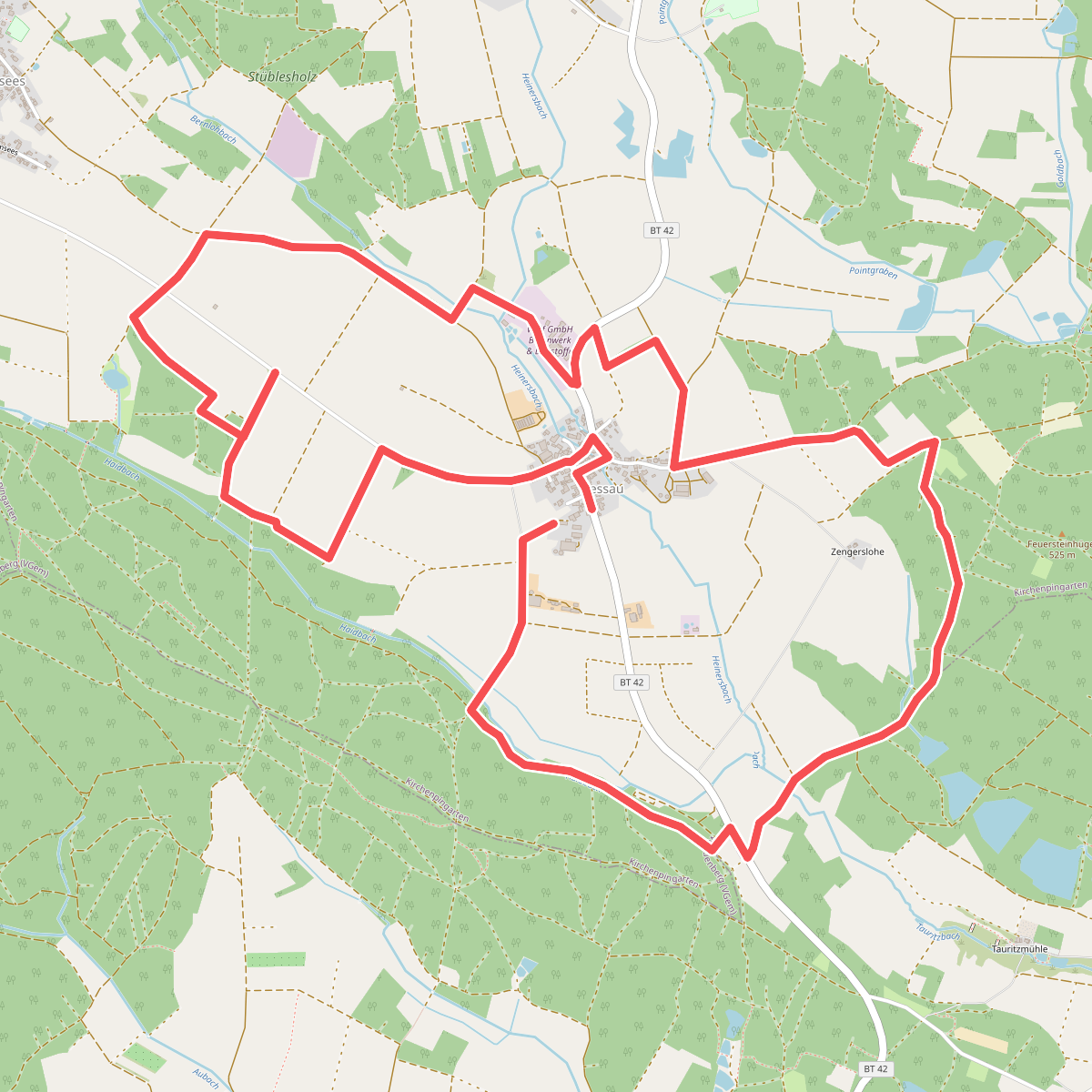 Marterlweg Kirchenpingarten Nr. 5 "Rund um Tressau"