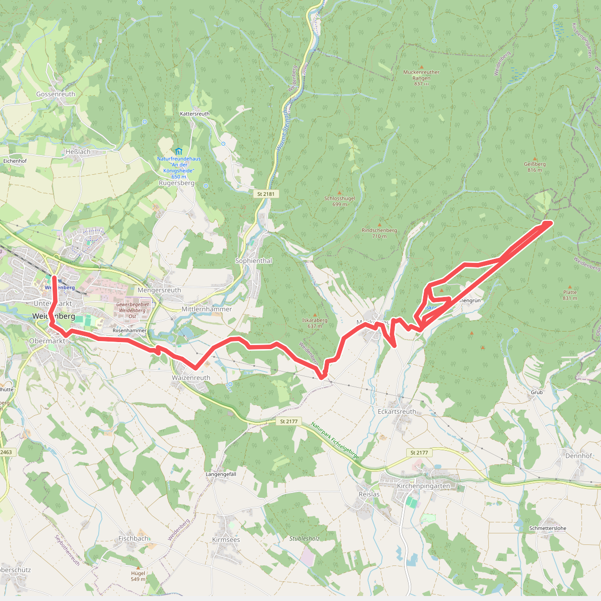 Verbindungsweg Nr. 59 Weidenberg-Königskron