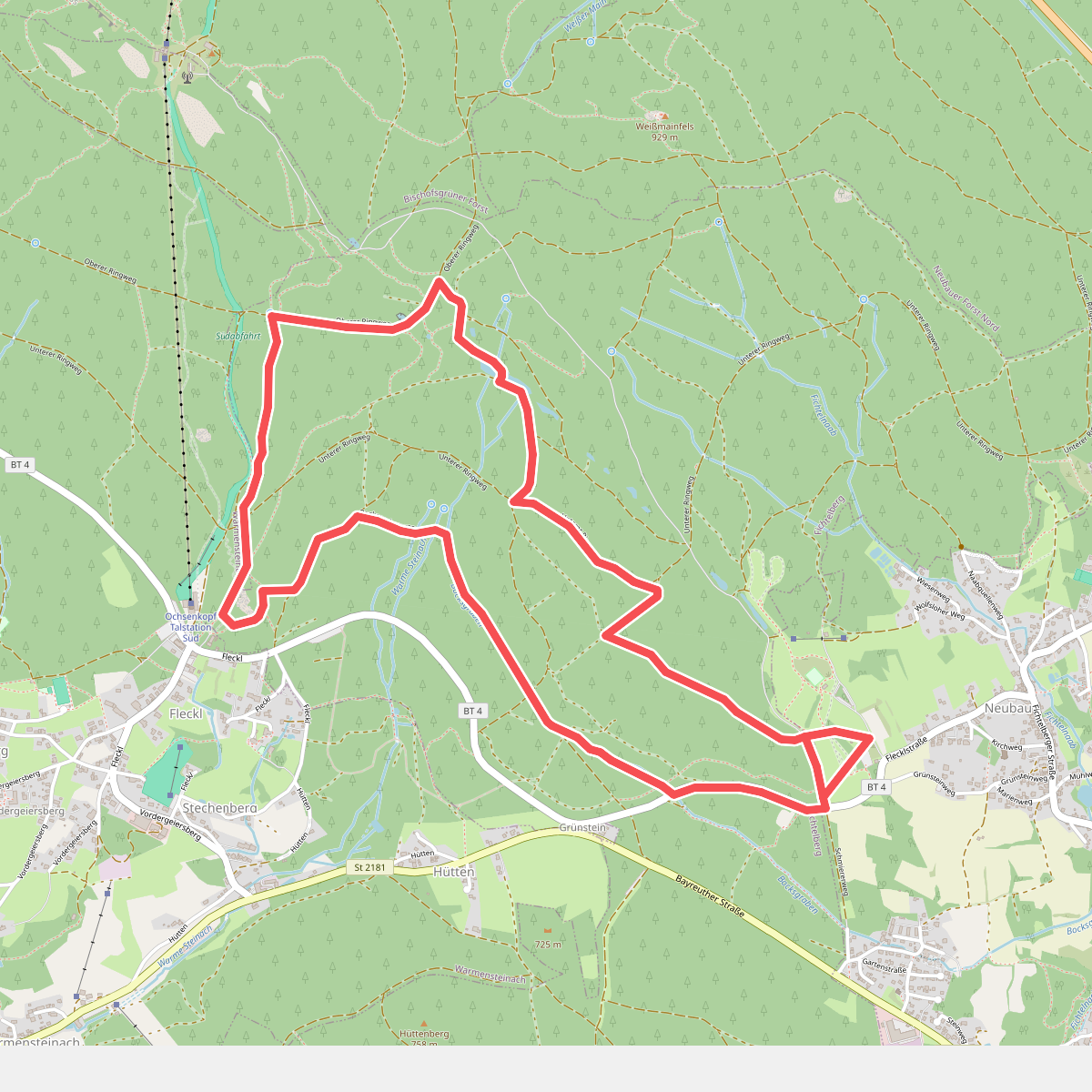 Fichtelberger Bergwerksweg