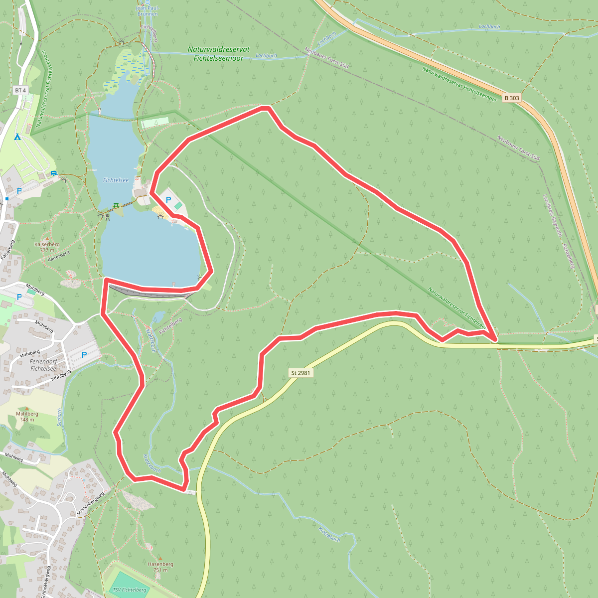 Fichtelberg Rundwanderweg Nr. 1