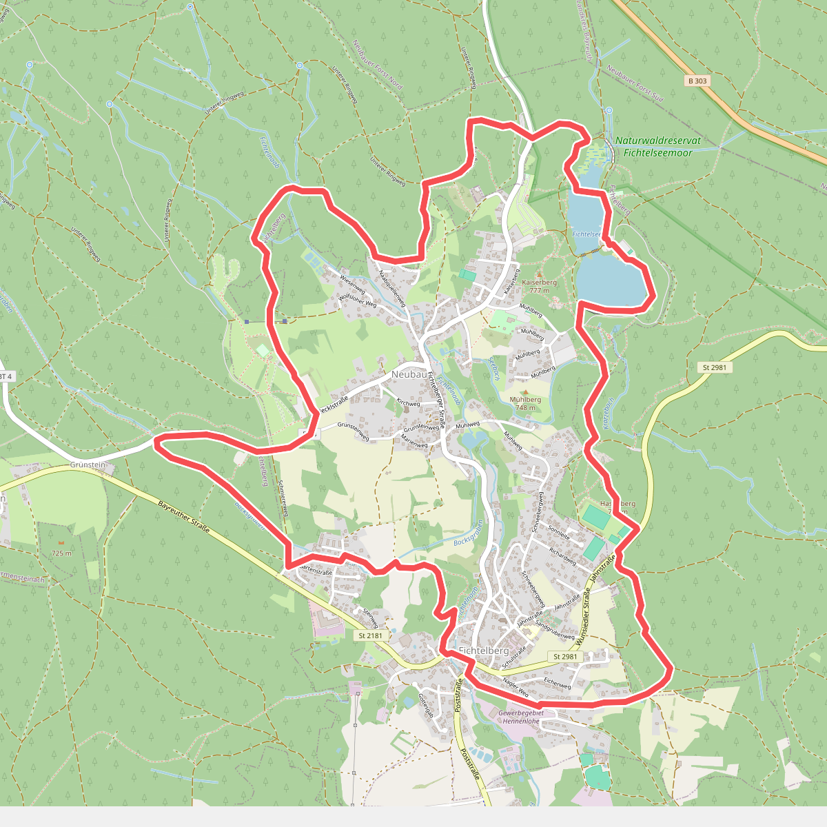 Fichtelberg Rundwanderweg Nr. 2