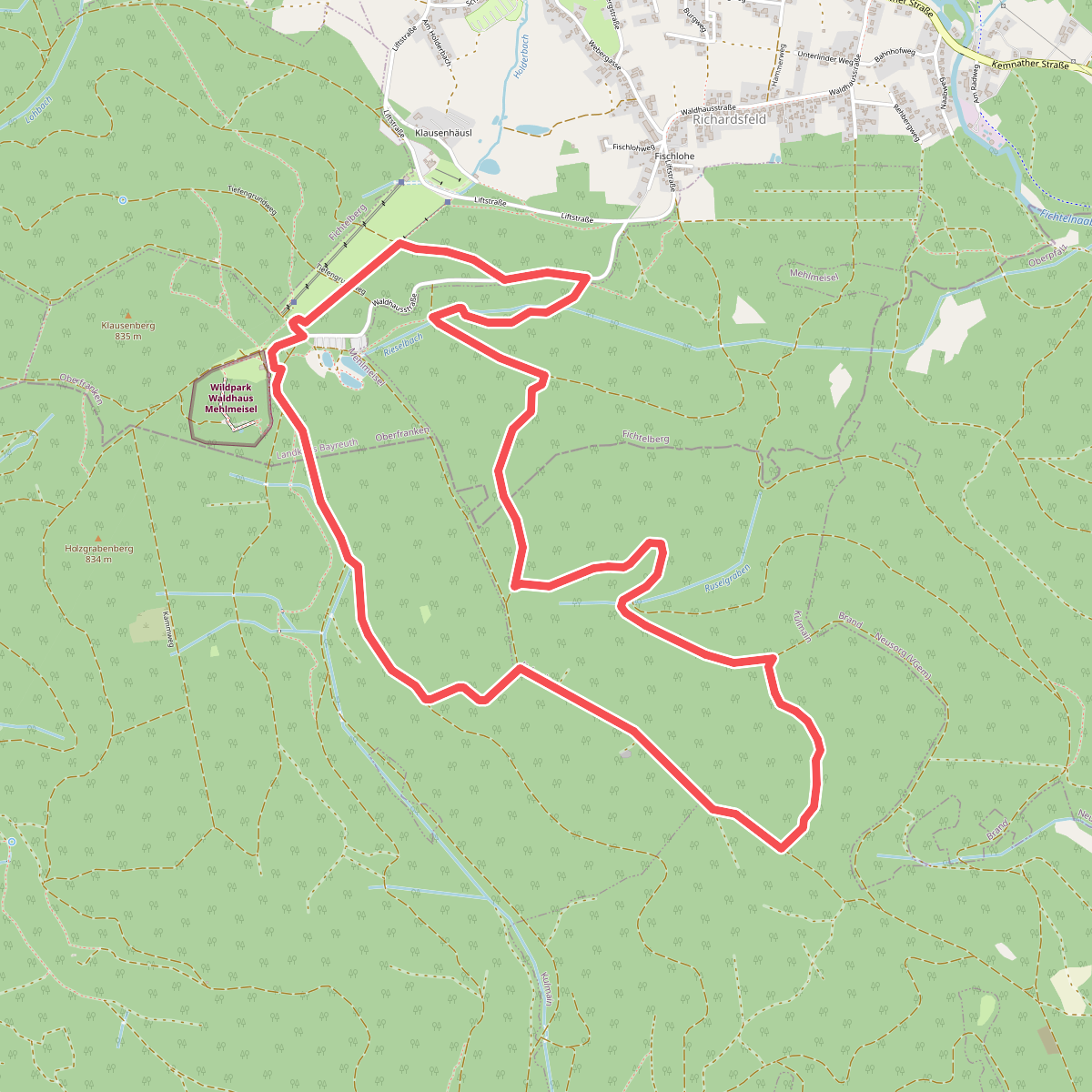 Mehlmeisel Rundwanderweg Marterlweg