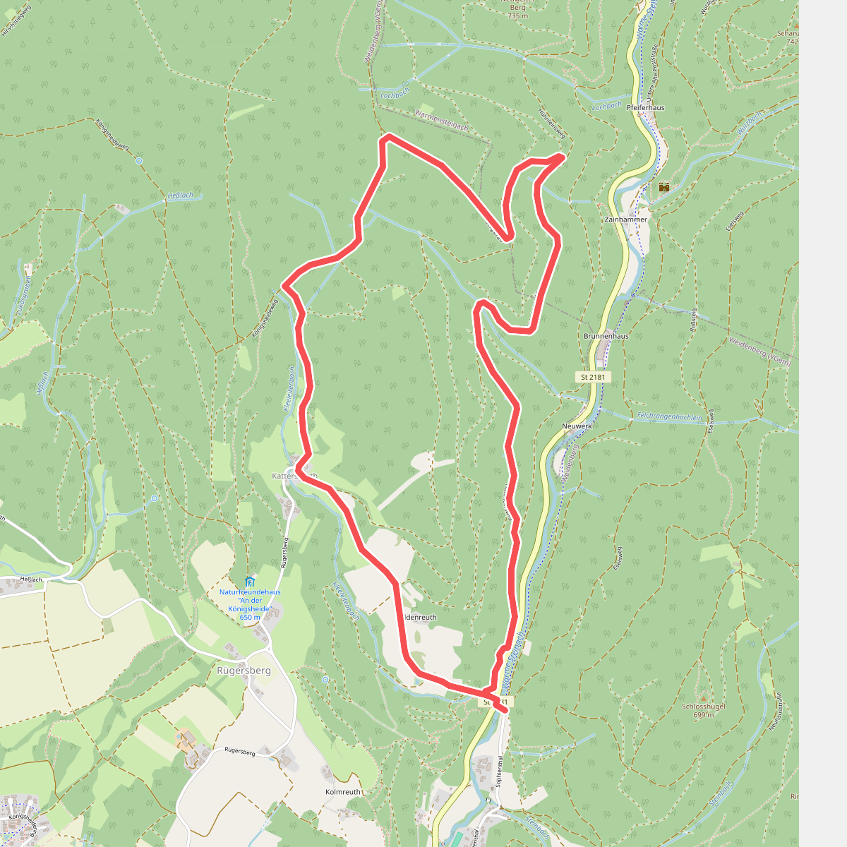 Sophienthal Rundwanderweg Nr. 3