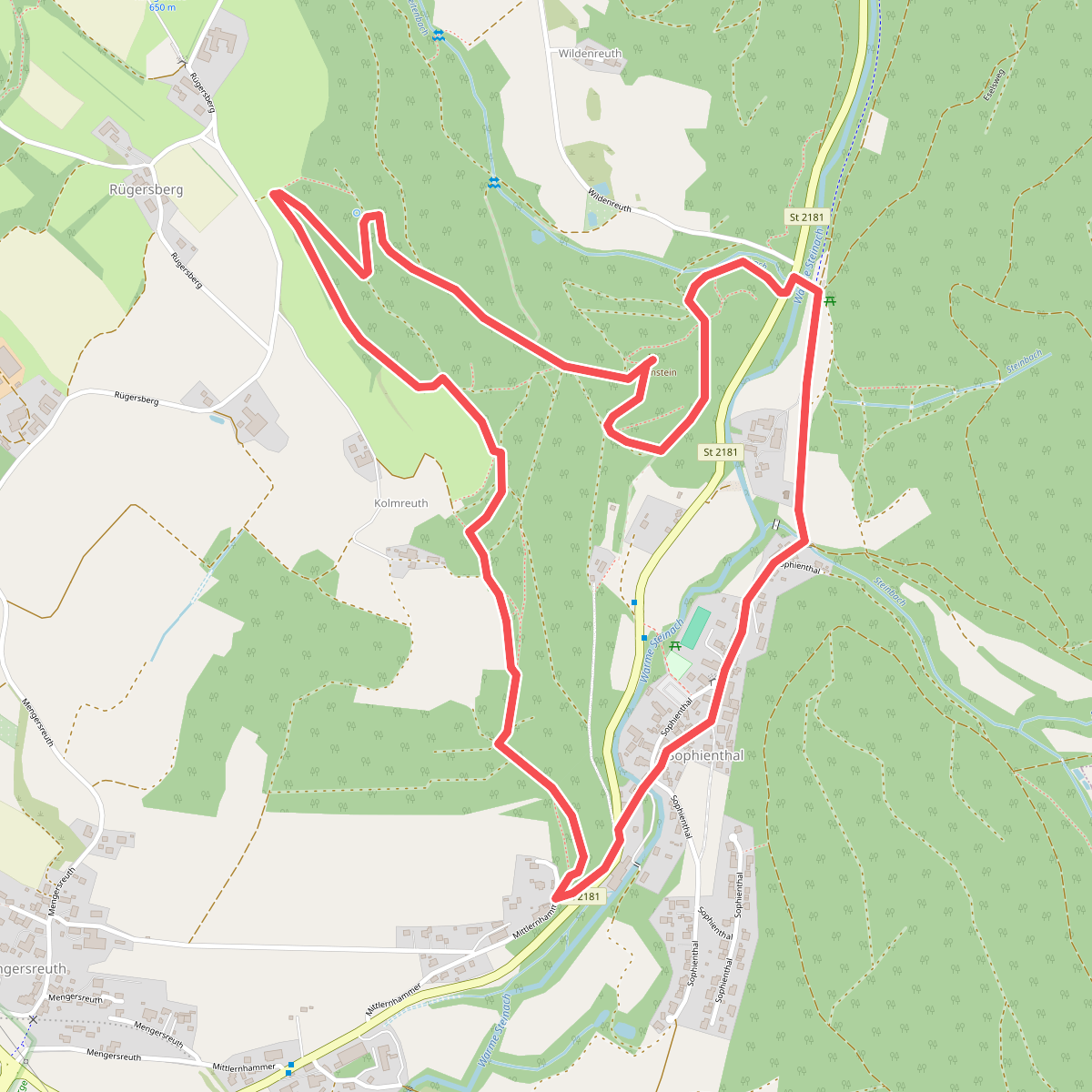 Sophienthal Rundwanderweg Nr. 4