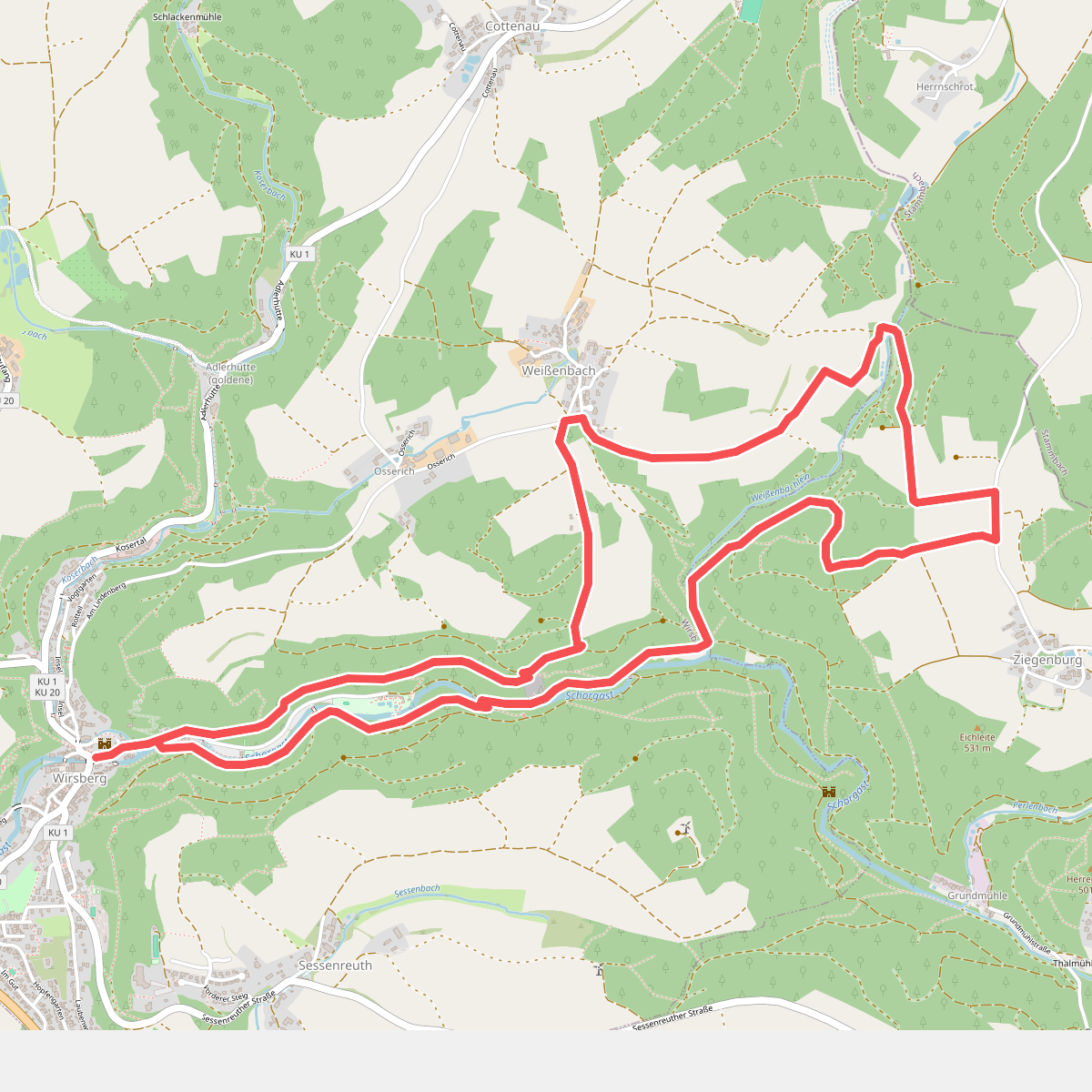FrankenwaldSteigla Franzosenweg