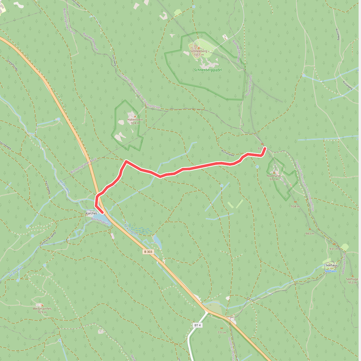 Karches - Höhenweg