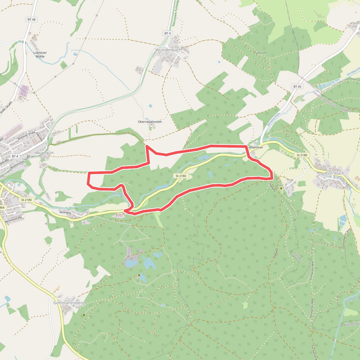 Gefrees Rundwanderweg Nr. 1