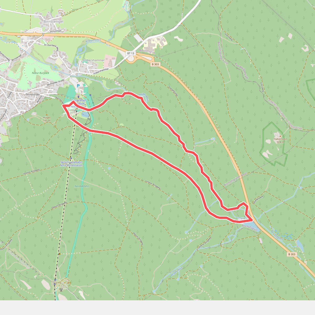 Naturlehrpfad "Oberes Weißmaintal"