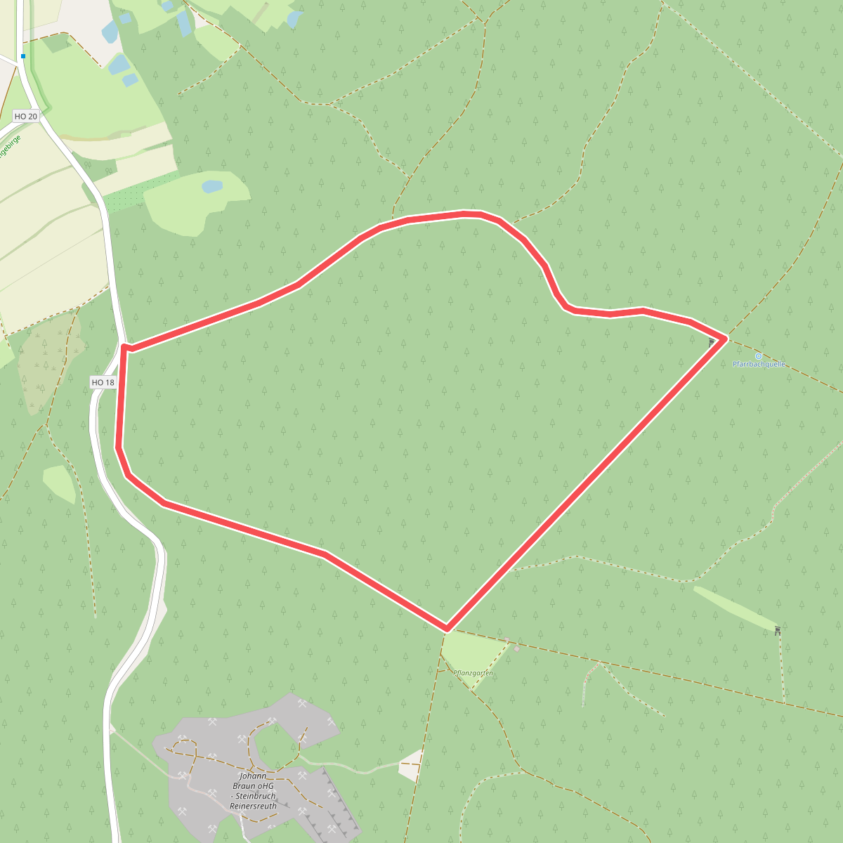 Rundwanderweg 1 Sparneck