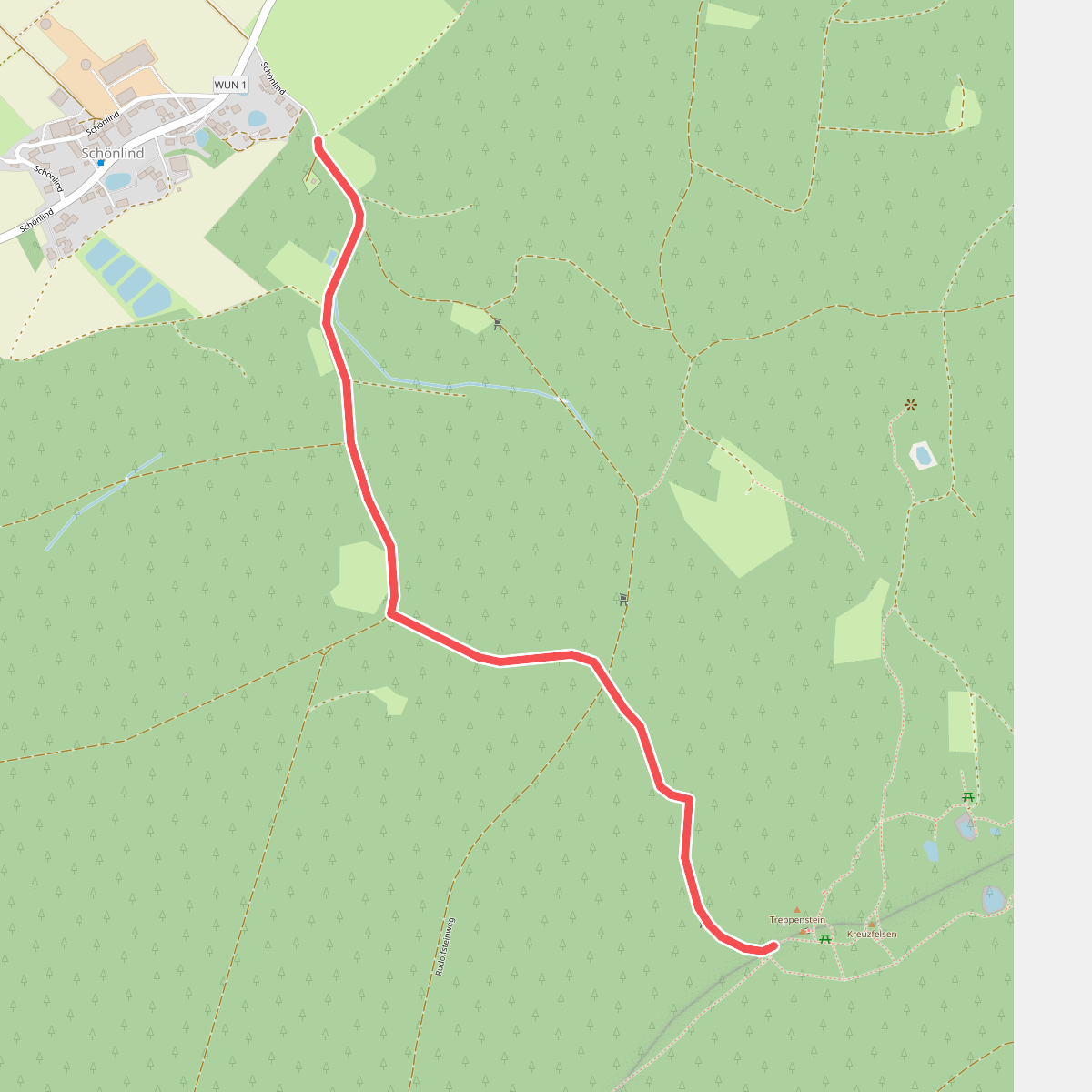 Schönlind - Rudolfstein