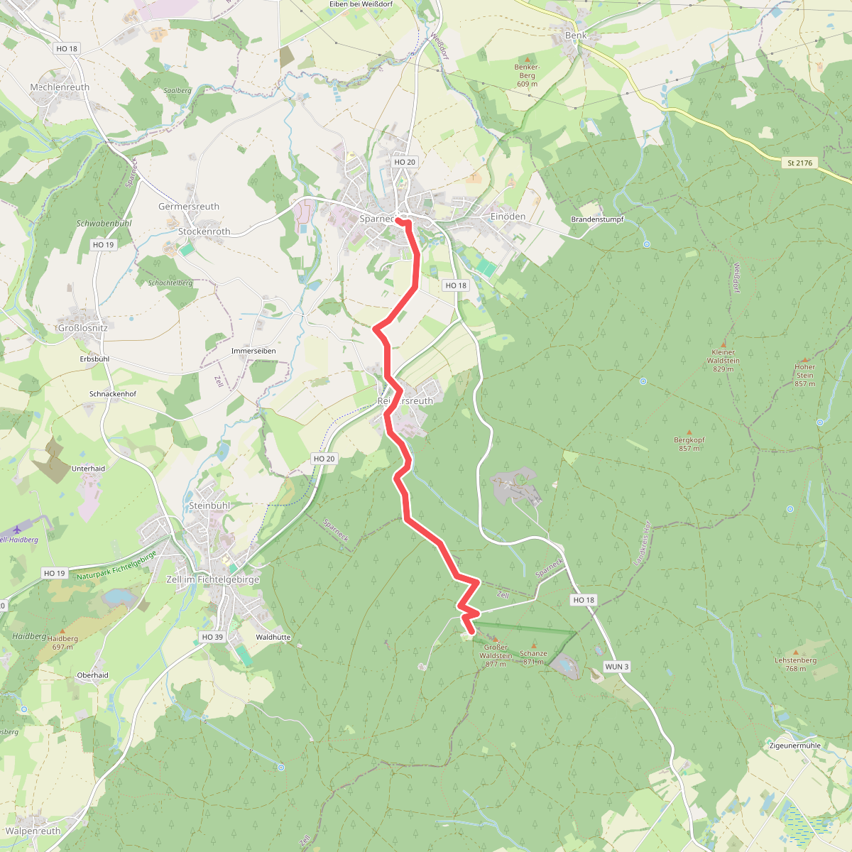 Sparneck-Großer Waldstein
